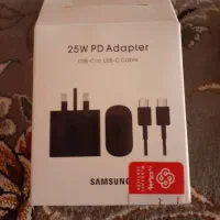 شارژر 25 وات اصلی سامسونگ فست شارژ همراه کابل