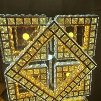 لوستر الماس کهکشانی سقفی مربع