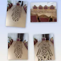 میز ناهار خوری ده نفره سلطنتی|میز و صندلی غذاخوری|جم, |دیوار