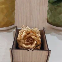 گل رز آب طلای ۲۴عیار|زیورآلات و اکسسوری|کرج, شهرک آسمان|دیوار