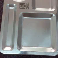 سینی غداخوری استیل سالم