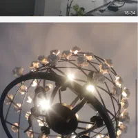 ۵ عدد لوستر مدرن همه باهم ۱۰|لوستر و چراغ آویز|پرند, فاز ۶|دیوار