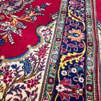 جفت ۶متری دستبافت تبریز کف ساده لاکی|فرش|تهران, فاطمی|دیوار
