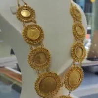 فروش گردنبند گشنیزی  بزرگ اعیانی پایه پنج