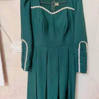 لباس مجلسی سبز رنگ