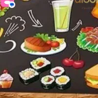 یک نفر نیرو مرد یا زن در فست فود ساندویچی در بم