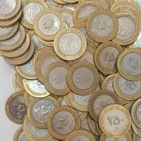 سکه 250ریالی بایمیتال درحدنو