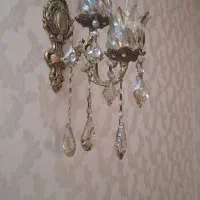 یک عددلوستر ۱۰شعله به همراه دوعدیوارکوب|لوستر و چراغ آویز|ری, دیلمان|دیوار