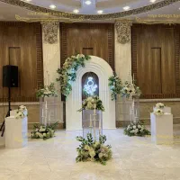 سفره عقد میز نامزدی ست بله برون استند اثر انگشت