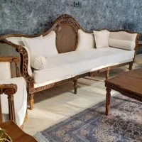 مبل زیبای کاجی