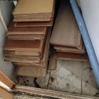 پارکت طرح چوب دست دوم وفوم