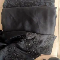 چادرمشکی اطلس وعربی وساده