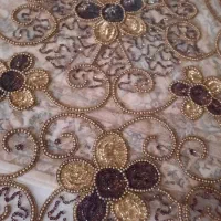 رومیزی هندی کار دست وزیبا