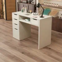 میز ناخن طرح ایکیا دونفره و یکنفره