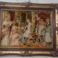 تابلوفرش دستبافت ابریشم طبیعی