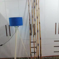 آباژور و چوب بامبو