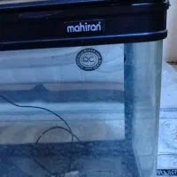 آکواریوم سایز بزرگ شیشه خم شرکتی مارک ماهیران