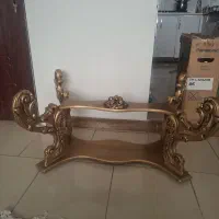 میز مبل تک بدون شیشه
