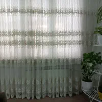 پرده حریر|پرده، رانر، رومیزی|خرمدره, |دیوار