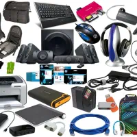 کابل کامپیوتر و انواع موبایل و آداپتور و...