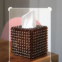 جا دستمال کاغذی و سطل کنار سالنی|صنایع دستی و سایر لوازم تزئینی|مشهد, هنرور|دیوار