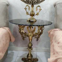 میز برنز|صنایع دستی و سایر لوازم تزئینی|اسلامشهر, شهرک قائمیه|دیوار