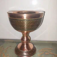 شکلات خوری مس خاتم کاری شده