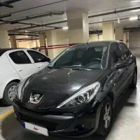 207 اتوماتیک مشکی 1397 درجه یک