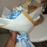 دسته گل روبانی|گل مصنوعی|بهبهان, |دیوار