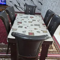 میز نهارخوری|میز و صندلی غذاخوری|دورود, |دیوار