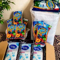 کیسه فریزر و دستکش یکبار مصرف و سفره قیمت شرکتی