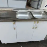 100در50زیرسینک کابینت سینک اجاق گازظرفشویی آبچکان