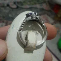 انگشترتوپازاصلی وانواع نگین های معدنی|جواهرات|کرمانشاه, |دیوار