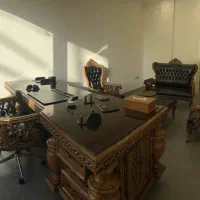 مبلمان اداری کلاسیک سلطنتی میز مدیریتی گرجی۲/۶۰|دفتر کار|تهران, شهرک شریفی|دیوار