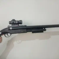 تفنگ اسباب بازی ساچمه ای دولول