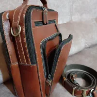 کیف چرم طبیعی گاوی و چرم مصنوعی