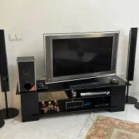 ست کامل تلویزیون سونی ۴۲ اینچ با سیستم صوتی و میز