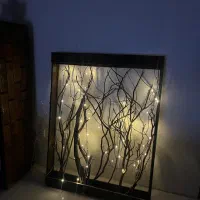 تابلو بزرگ دیواری چوب ژورنالی