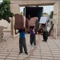 حمل اثاث کشی منزل با ماشین مسقف و دقت بالا باربری