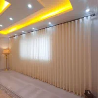 پرده حریر شاین /پرده سرای بهارنارنج/خیابان بعثت ۷|پرده، رانر، رومیزی|گرگان, |دیوار