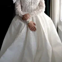 لباس عروس شخصی دوزی شده اروپایی