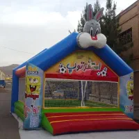 استخر توپ ۴/۵*۴/۵ با موتور قدرتمندبهمراه توپ