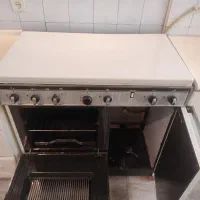 گاز پنج شعله با فر