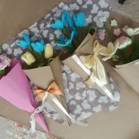 گل های بافتنی|گل مصنوعی|بجنورد, |دیوار