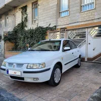 سمند LX مدل 1395 بیرنگ لازورقی کم کار کارمندی