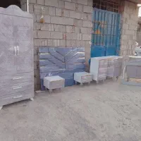 ست کامل تخت خواب دونفره به قیمت تولیدی|تخت و سرویس خواب|پارسآباد, |دیوار