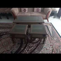 جلو مبلی چوبی تمیز|مبلمان خانگی و میز عسلی|پایین هولار, |دیوار