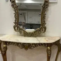 خریدار اینه و کنسول برنزی/خرید و فروش وسایل برنزی|بوفه، ویترین، کنسول|تهران, پاسداران|دیوار