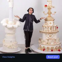 آموزش و سفارش مجلل ترین کیک های خامه ای و عروسی|خدمات آموزشی|اهواز, پادادشهر|دیوار