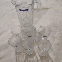 پارچ و لیوان 7پارچه فرانسه